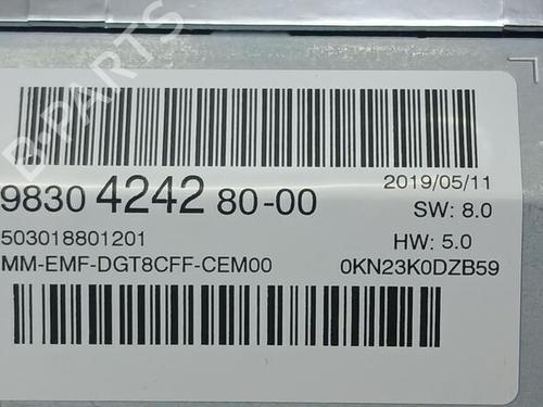 Electronic module PEUGEOT 3008 II SUV (MC_, MR_, MJ_, M4_) 1.2 THP/ PureTech 130 (MRHNSM, MRHNSU, MRHNSJ, MRHNYW,... | BP24673095M83 