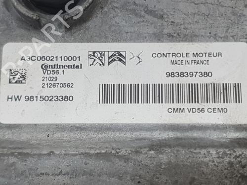 Engine control unit (ECU) CITROËN C4 III (BA_, BB_, BC_) 1.2 PureTech 130 (BAHNSA, BAHNSB) | BP36132669M57 - Image 4