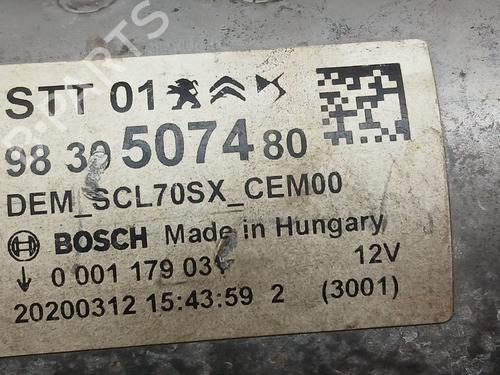 Starter CITROËN C5 AIRCROSS (A_) 1.2 PureTech 130 (ARHNSJ) | BP26565724M8 