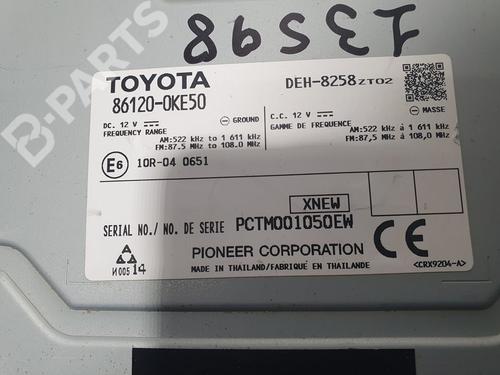 Radio TOYOTA HILUX VII Pickup (_N1_, _N2_, _N3_)  | BP8604685E6 