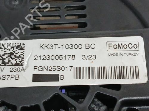 Alternator FORD TRANSIT CUSTOM V362 Van (FY, FZ)  | BP25036453M7 