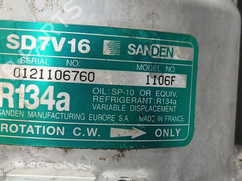 AC compressor PEUGEOT PARTNER MPV (5_, G_) 1.9 D | BP36498182M34 - Image 3