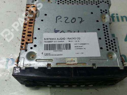 Radio PEUGEOT 207 (WA_, WC_)  | BP220374E6 