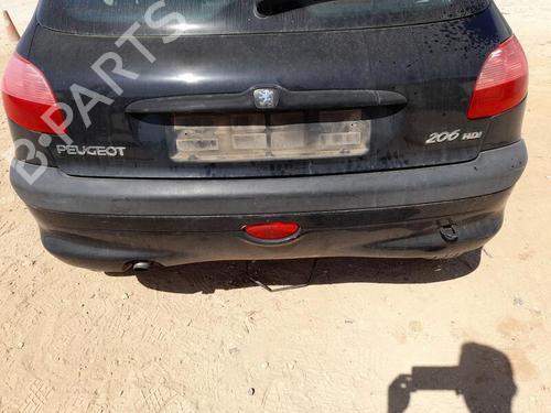 Used Rear bumper PEUGEOT 206 Hatchback (2A/C) 1.4 HDi eco 70 (68 hp) 27701593