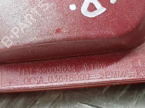 Rear bumper right light FIAT 500 C (312_) 1.0 Mild Hybrid (312.AYD1B) | BP23957032C82