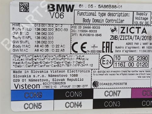Fuse box BMW 1 (F40) 118 d | BP35981100E1 - Image 3