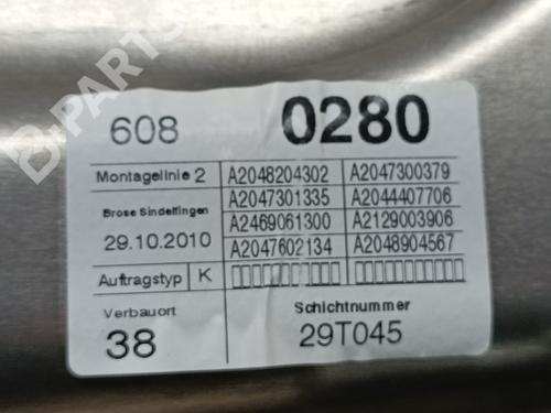 Rear left window mechanism MERCEDES-BENZ C-CLASS (W204) C 200 CDI (204.001) | BP10050950C24 