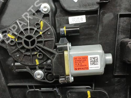 Rear right window mechanism KIA SPORTAGE IV (QL, QLE) 1.6 GDI | BP25756291C25 