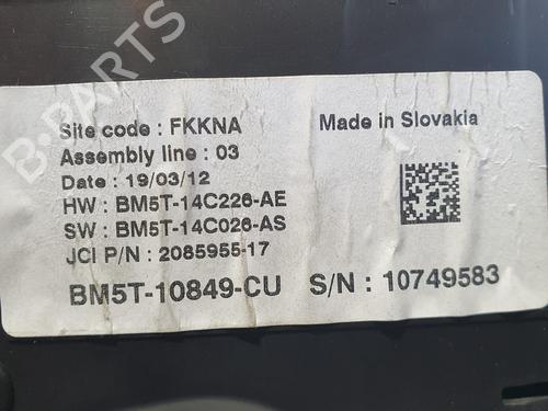 Instrument cluster FORD FOCUS III  | BP9736969C47 