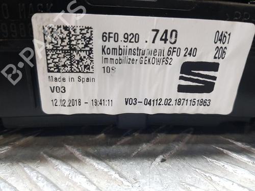 Used Instrument cluster SEAT IBIZA V (KJ1, KJG) [2017-2025]  17972044