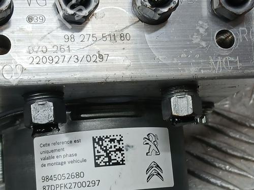 ABS pump PEUGEOT 3008 II SUV (MC_, MR_, MJ_, M4_) 1.2 THP/ PureTech 130 (MRHNSM, MRHNSU, MRHNSJ, MRHNYW,... | BP26136012M43