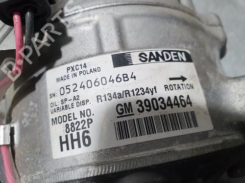 AC compressor OPEL ASTRA K (B16)  | BP12504191M34 