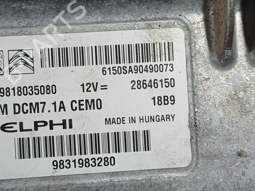 Engine control unit (ECU) PEUGEOT 508 II (FB_, FH_, F3_) 2.0 BlueHDI 160 (FHEHYR) | BP38019292M57 - Image 2