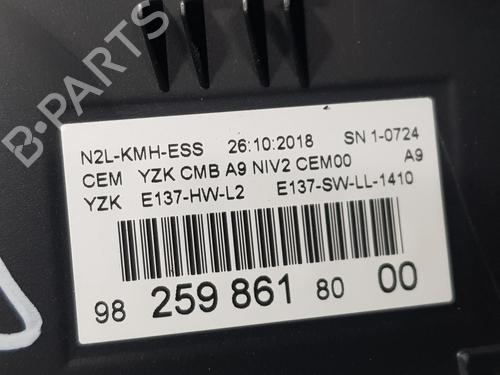 Instrument cluster PEUGEOT 208 I (CA_, CC_)  | BP8524211C47 