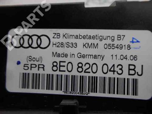 Climate control AUDI A4 B7 Avant (8ED) 2.0 TDI 16V | BP601767I5 