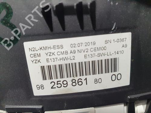 Instrument cluster PEUGEOT 208 I (CA_, CC_)  | BP9185117C47 