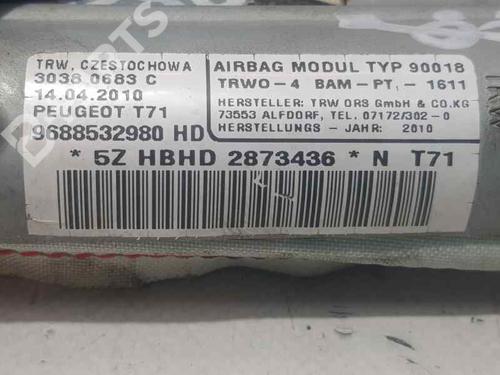 Left curtain airbag PEUGEOT 308 I (4A_, 4C_)  | BP3703953C11 