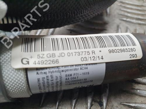 Left curtain airbag PEUGEOT 508 I (8D_)  | BP12502466C11 