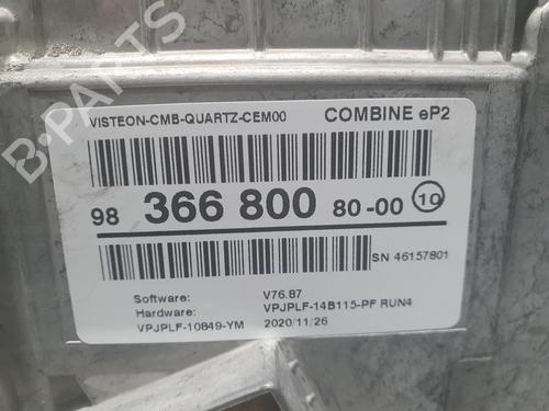 Instrument cluster PEUGEOT 208 II (UB_, UP_, UW_, UJ_)  | BP9975659C47 