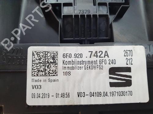 Instrument cluster SEAT IBIZA V (KJ1, KJG)  | BP9163306C47 