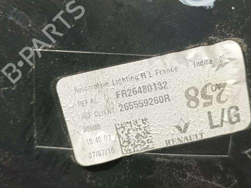 Left taillight RENAULT TALISMAN Grandtour (KP_) 1.6 dCi 130 | BP16938209C34 