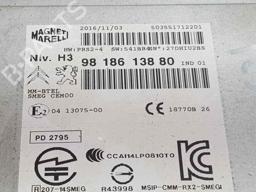 Radio PEUGEOT 308 II (LB_, LP_, LW_, LH_, L3_)  | BP5769401E6 