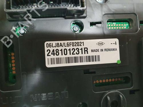 Instrument cluster RENAULT CLIO V (B7_)  | BP15385469C47 