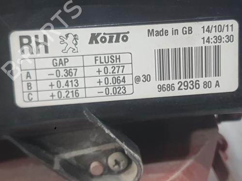 Right taillight PEUGEOT 508 I (8D_) 1.6 HDi | BP36325628C35  - Image 5