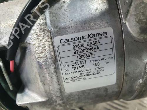 AC compressor NISSAN QASHQAI / QASHQAI +2 I (J10, NJ10, JJ10E)  | BP16415055M34 