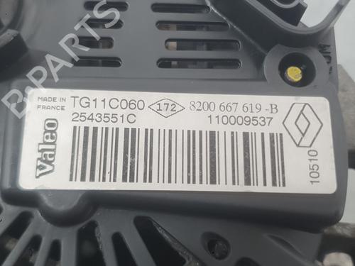 Alternator RENAULT KANGOO BE BOP (KW0/1_) 1.6 (KW0D) | BP39248012M7 - Image 5