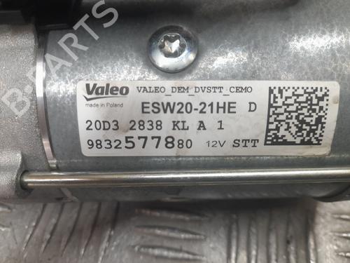 Starter PEUGEOT 208 II (UB_, UP_, UW_, UJ_) 1.5 BlueHDI 100 | BP29374136M8 