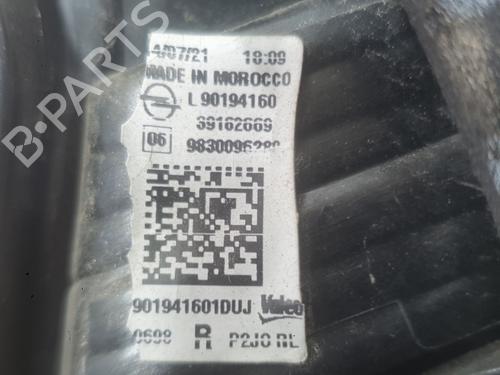 Right tailgate light OPEL CORSA F (P2JO) 1.2 (68) | BP36498106C80 - Image 3