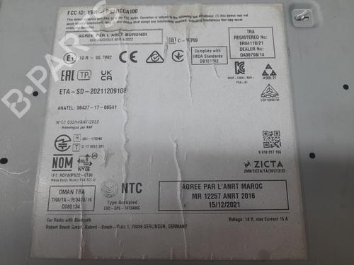 Radio PEUGEOT 208 II (UB_, UP_, UW_, UJ_) 1.5 BlueHDI 100 | BP30078231E6 