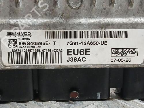 Engine control unit (ECU) FORD MONDEO IV (BA7) 2.0 TDCi | BP26640059M57 