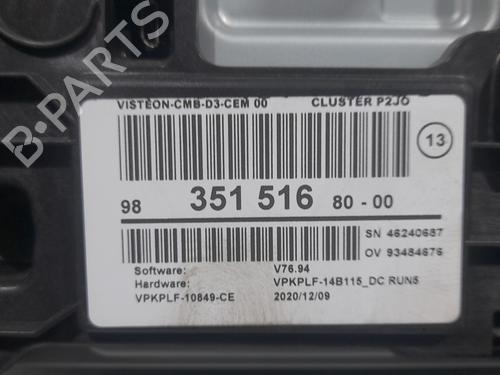 Instrument cluster OPEL CORSA F (P2JO) 1.2 (68) | BP26909830C47