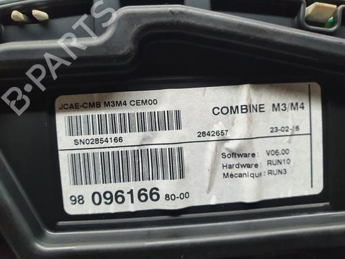 Instrument cluster CITROËN C-ELYSEE (DD_)  | BP11275823C47 