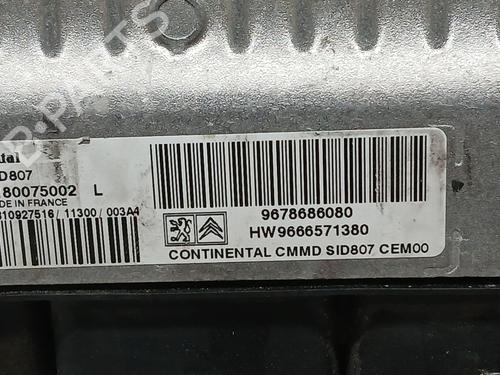 Engine control unit (ECU) PEUGEOT 5008 (0U_, 0E_) 1.6 HDi | BP30911689M57