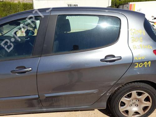 Used Left rear door PEUGEOT 308 I (4A_, 4C_) 1.6 HDi (109 hp) 29187147