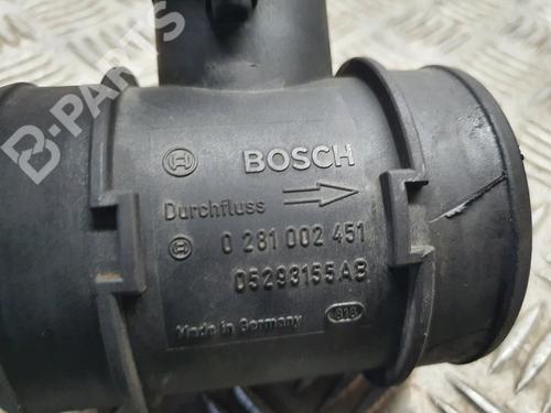 Mass air flow sensor CHRYSLER VOYAGER IV (RG, RS) 2.8 CRD | BP11863746M95 
