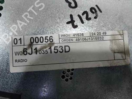 Radio SEAT IBIZA IV SC (6J1, 6P5) 1.6 TDI | BP24672707E6 
