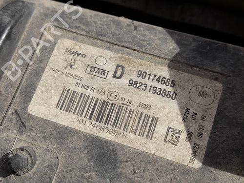 Right headlight PEUGEOT 208 II (UB_, UP_, UW_, UJ_) 1.5 BlueHDI 100 | BP30166946C29 