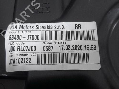 Rudehejsemekanisme Højre bagtil KIA CEED (CD) 1.0 T-GDI | BP25723705C25