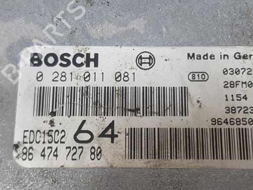Engine control unit (ECU) PEUGEOT 307 SW (3H) 2.0 HDI 110 | BP36498255M57 - Image 4