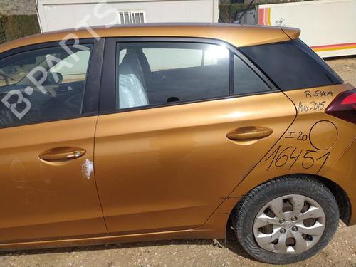 Used Left rear door HYUNDAI i20 II (GB, IB) 1.2 (84 hp) 24665031