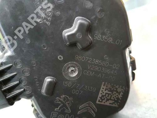 Throttle body PEUGEOT 2008 I (CU_) 1.6 HDi | BP10279561M82 