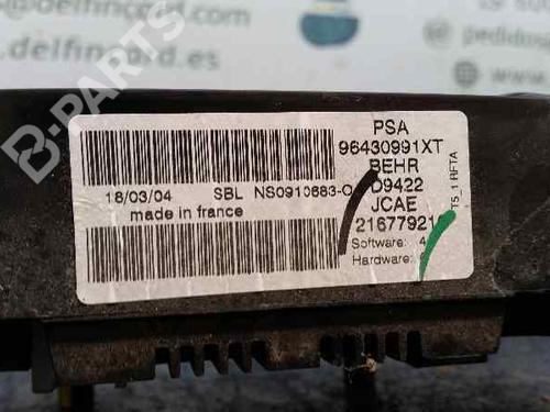 Climate control PEUGEOT 307 (3A/C)  | BP603525I5 