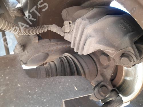 Used Left front steering knuckle PEUGEOT 206 Hatchback (2A/C) 1.4 i (75 hp) 30624260