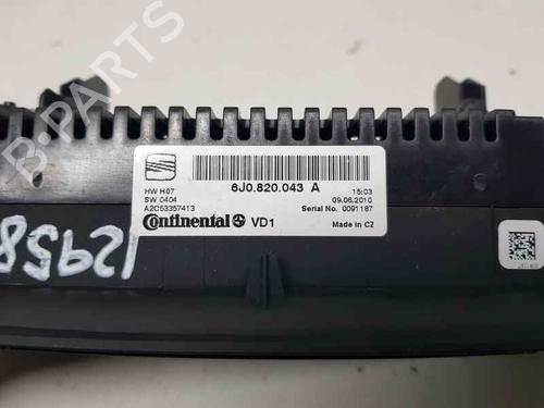 Climate control SEAT IBIZA IV ST (6J8, 6P8)  | BP7008787I5 