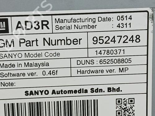 Electronic module OPEL ASTRA J Saloon 1.4 Turbo (69) | BP34448110M83 - Image 4