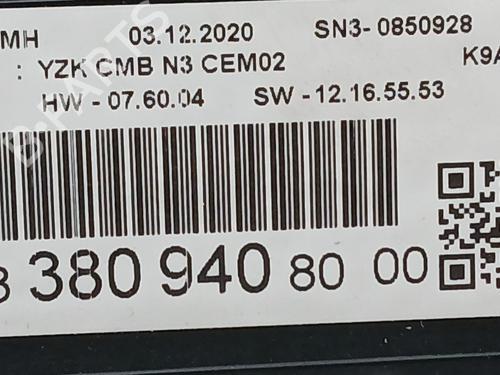 Instrument cluster PEUGEOT RIFTER 1.5 BlueHDi 100 | BP26640019C47 